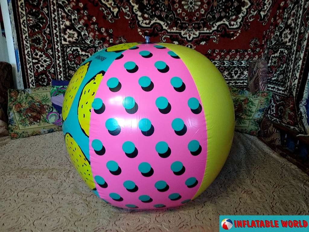 Фотография покупателя товара Мяч надувной пляжный «Ретро», 122 см, 31083 Bestway - Фото 5