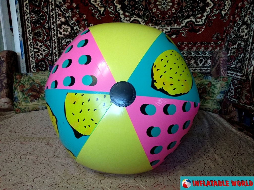 Фотография покупателя товара Мяч надувной пляжный «Ретро», 122 см, 31083 Bestway - Фото 3