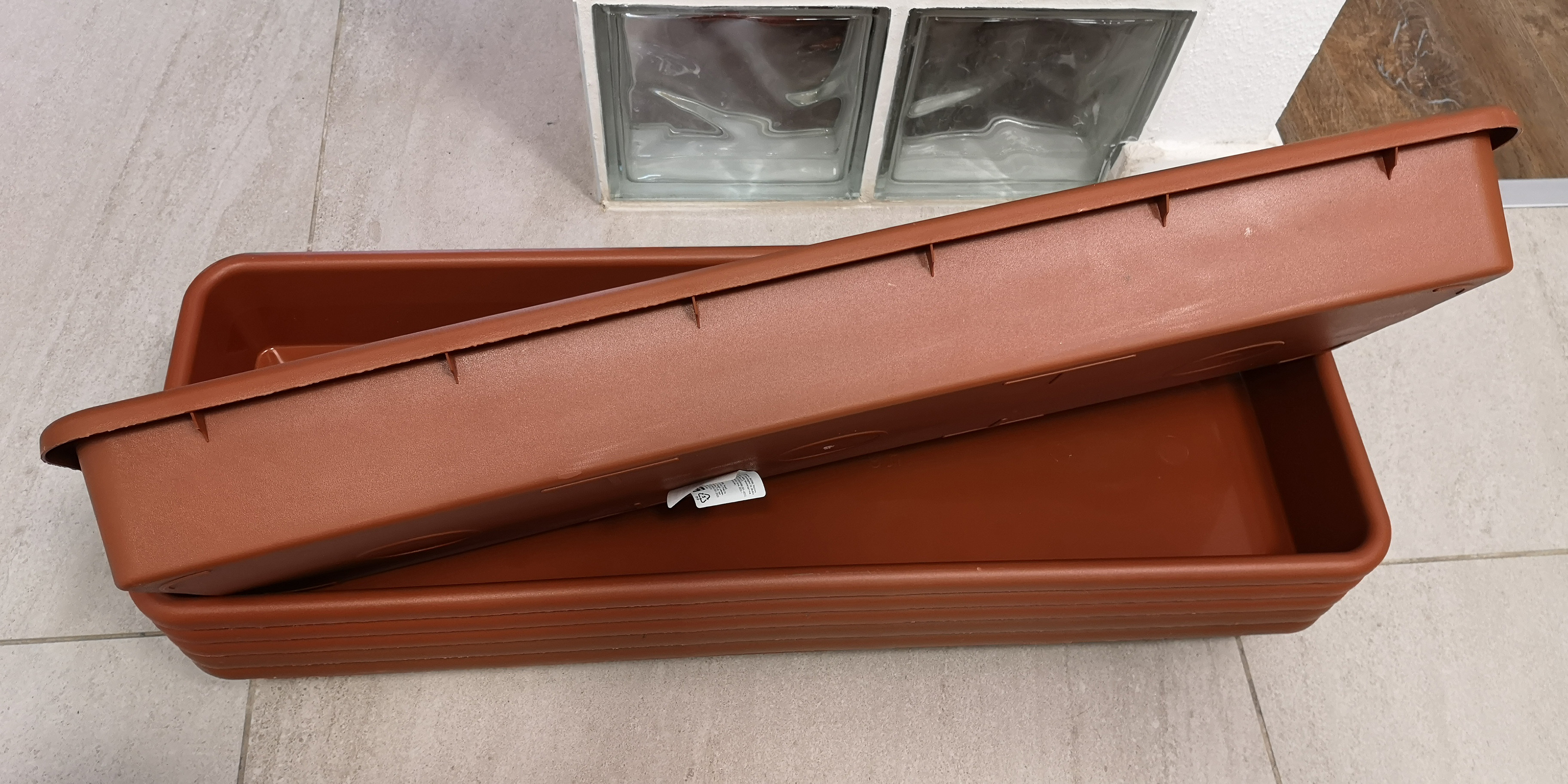 Фотография покупателя товара Ящик для рассады, 65 × 22 × 7 см, 9 л, цвет МИКС