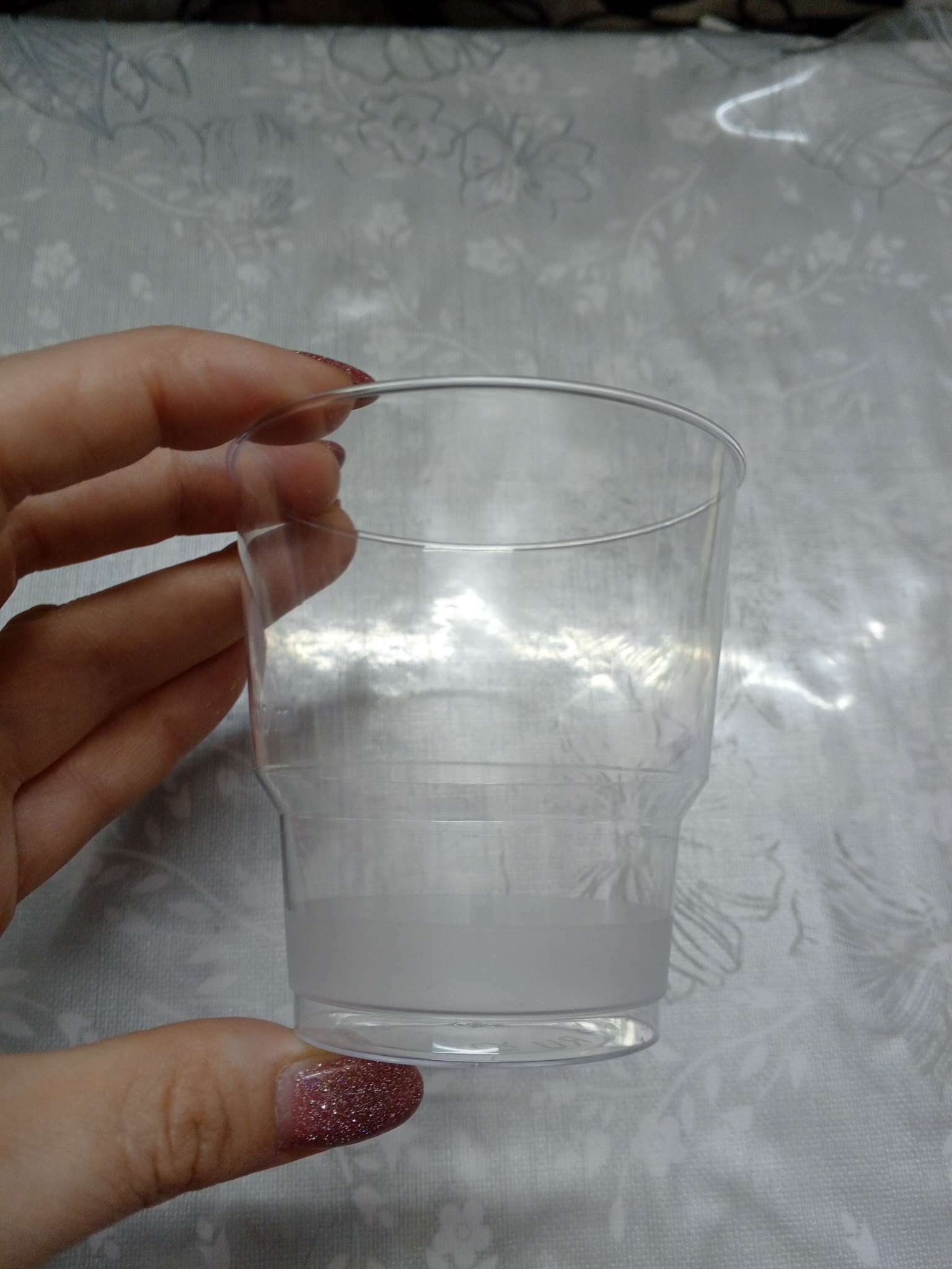 Фотография покупателя товара Стакан пластиковый одноразовый «Кристалл», 200 мл, цвет прозрачный