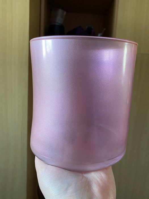 Фотография покупателя товара Ваза "Металлик розовый" микс 15х14,6 см 2 л - Фото 11