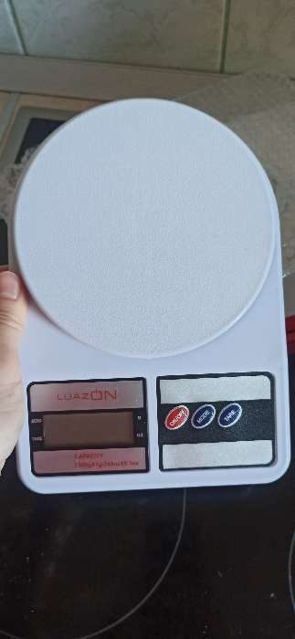 Фотография покупателя товара Весы кухонные Luazon LVK-704, электронные, до 7 кг, белые - Фото 63