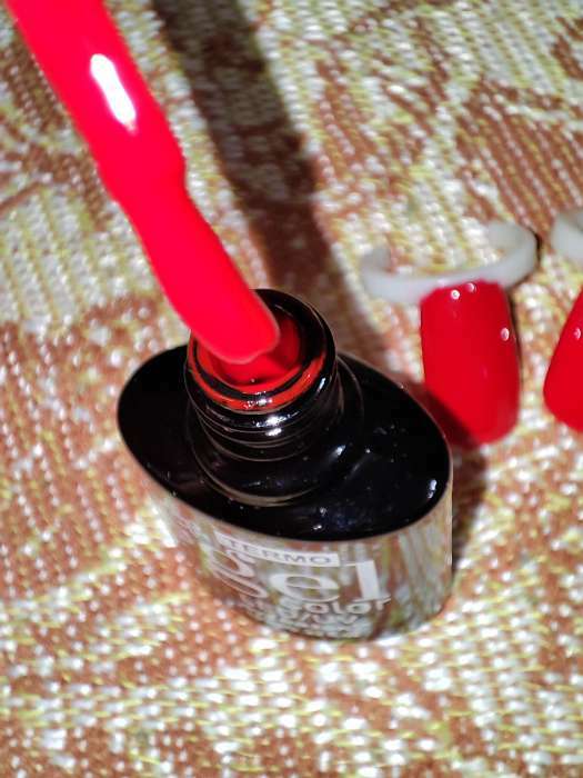 Фотография покупателя товара Топ-термо для ногтей, трёхфазный LED/UV, 10 мл, цвет прозрачный/красный - Фото 8