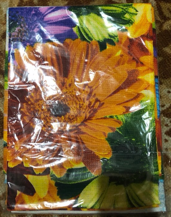 Фотография покупателя товара Набор полотенец DomoVita «Цветник», 45х60 см — 3 шт - Фото 1