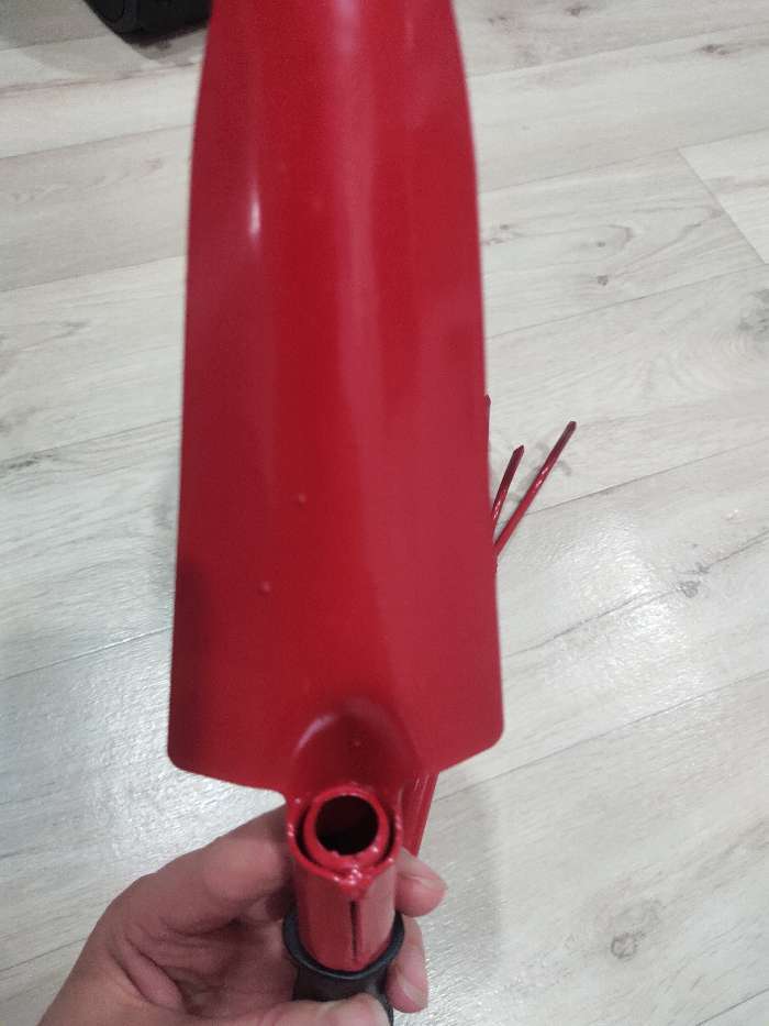 Фотография покупателя товара Рыхлитель, длина 40 см, 3 зубца, пластиковая ручка - Фото 3