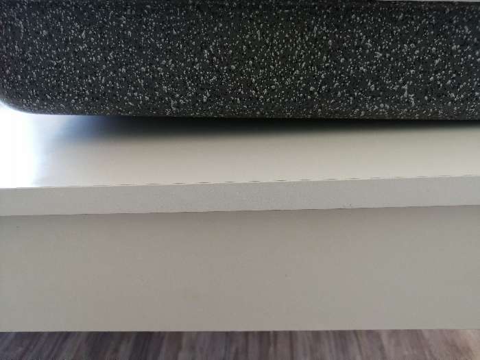 Фотография покупателя товара Противень Onyx, 27,5×36×6,2 см, антипригарное покрытие, цвет серый - Фото 1