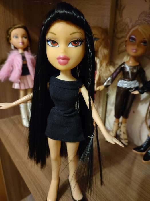 Фотография покупателя товара Волосы - тресс для кукол «Прямые» длина волос: 15 см, ширина: 100 см, цвет № 1