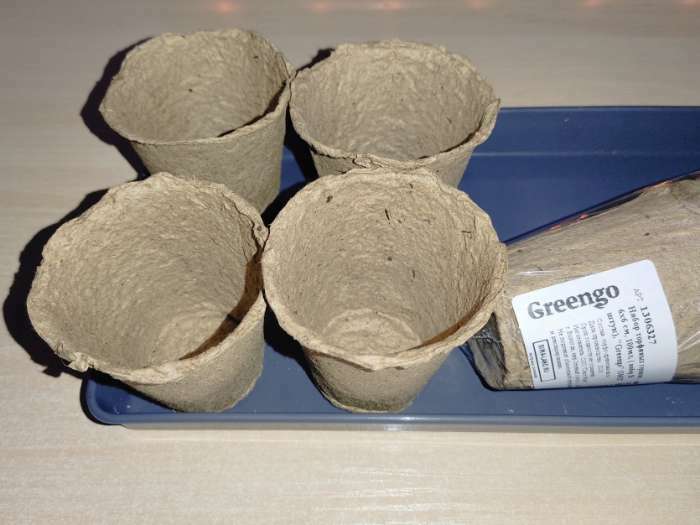 Фотография покупателя товара Торфяной горшок, 500 мл, 11 × 10 см, набор 20 шт., Greengo - Фото 1