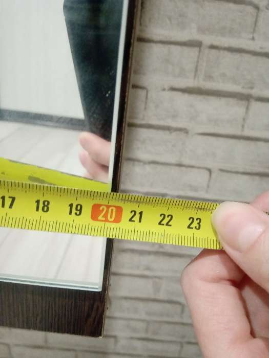 Фотография покупателя товара Пенал с зеркалом с гладильной доской Светлана, 500х150х1740, Дуб сонома - Фото 19