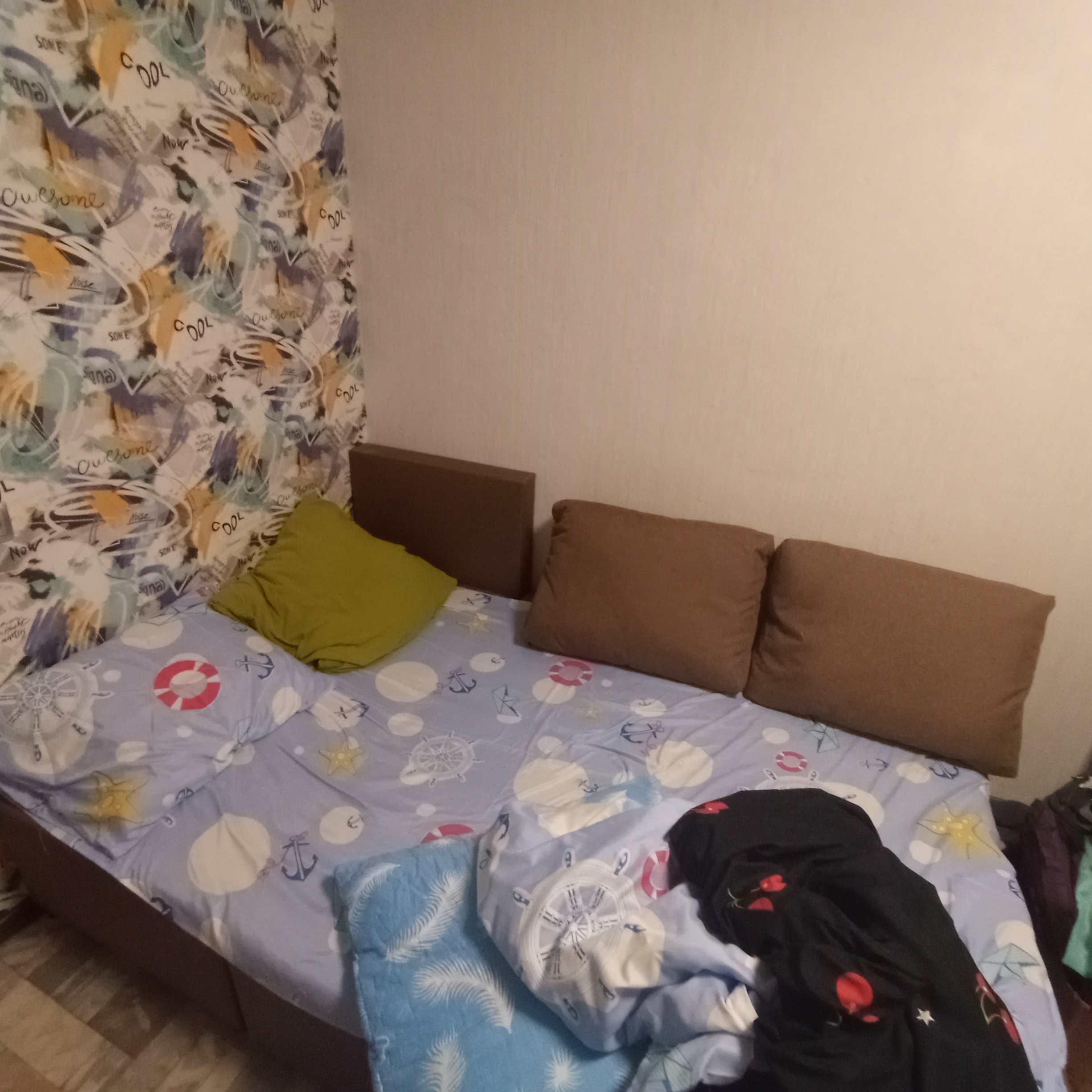 Фотография покупателя товара Угловой диван «Алиса», еврокнижка, рогожка savana/arben, цвет hazel - Фото 1