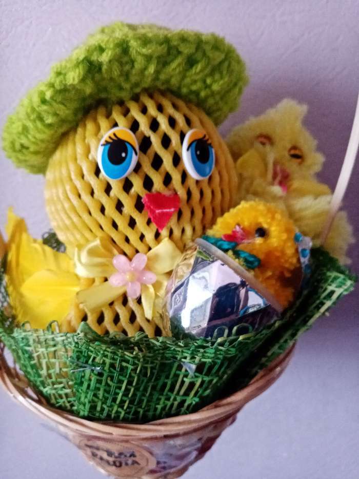 Фотография покупателя товара Основа для творчества «Яйцо с гранями», открывается, набор 8 шт, размер 1шт: 4×6см, цвета МИКС - Фото 2