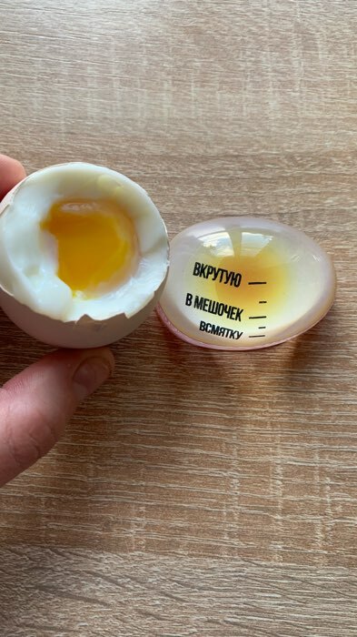 Фотография покупателя товара Термоиндикатор для варки яиц «Светлой пасхи», 5,6 х 3,8 х 3,3 см. - Фото 1