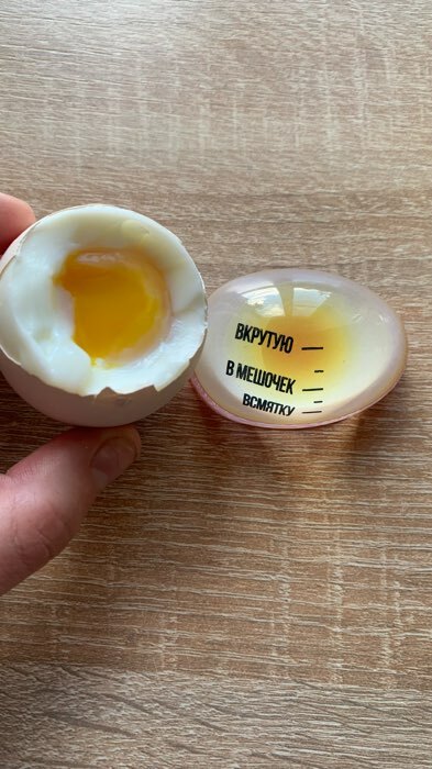 Фотография покупателя товара Термоиндикатор для варки яиц «Светлой пасхи», 5,6 х 3,8 х 3,3 см. - Фото 2