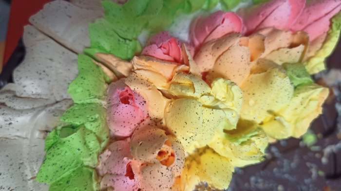 Фотография покупателя товара Свечи фонтаны для торта "Неон", 12,5 см, 40 секунд, цветное пламя, 4 шт