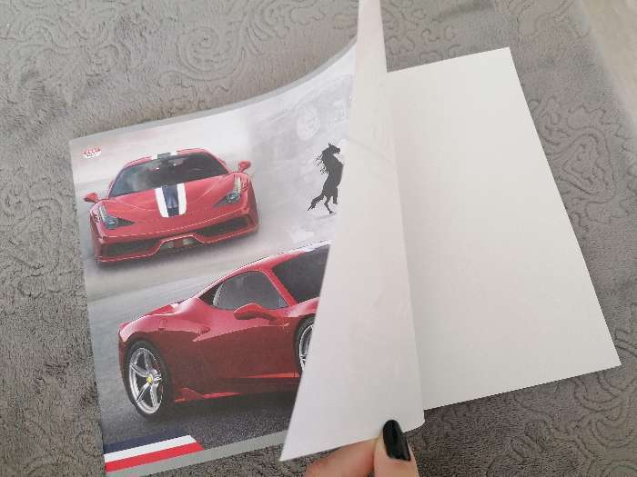 Фотография покупателя товара Альбом для рисования А4, 40 листов на скрепке "Красный драйв", обложка мелованный картон, блок 100г/м2 - Фото 2