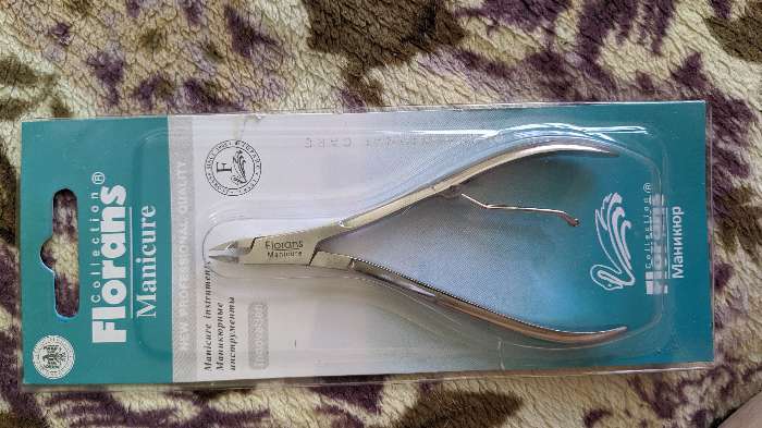 Фотография покупателя товара Кусачки маникюрные для кутикулы, 10 см, длина лезвия - 5 мм, цвет серебристый - Фото 2