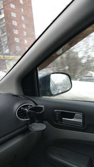 Фотография покупателя товара Подстаканник в автомобиль, крепление в дефлектор, черный - Фото 1