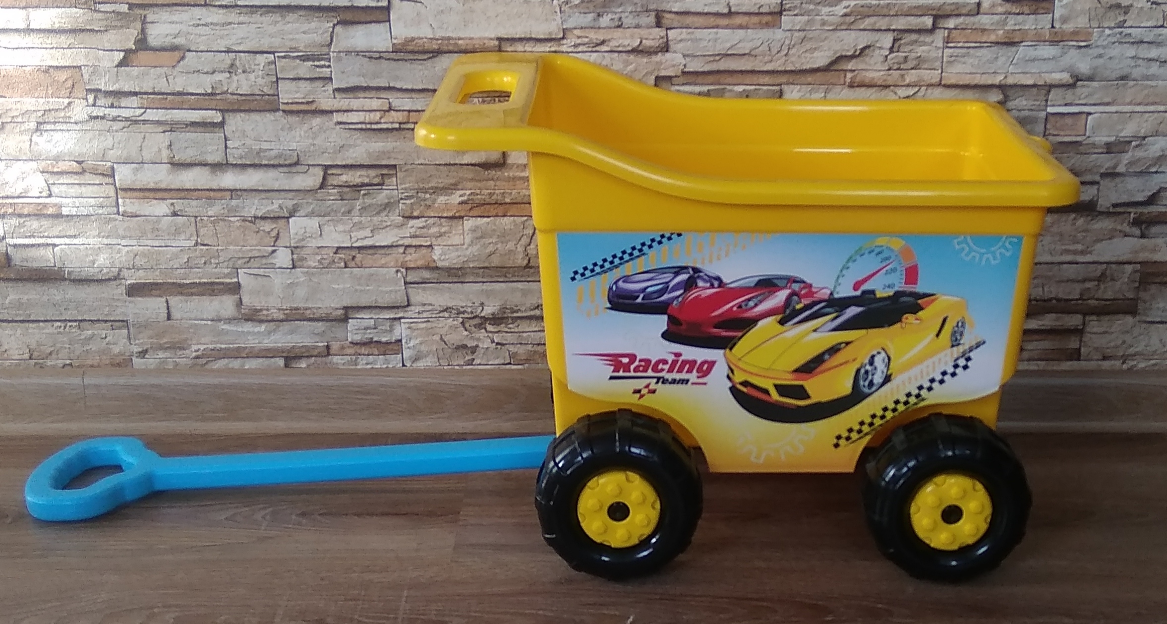 Фотография покупателя товара Тележка для игр «Формула-2» на колёсах, большая - Фото 2
