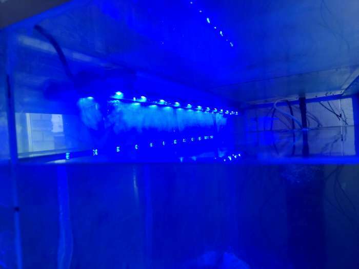 Фотография покупателя товара Светильник подводный с переключателем, JINGYE, 56 см, 6 Вт, голубой