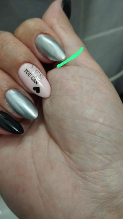 Фотография покупателя товара Гель лак для ногтей, «LIQUID METALL», 3-х фазный, 5мл, LED/UV, цвет серебристый - Фото 3