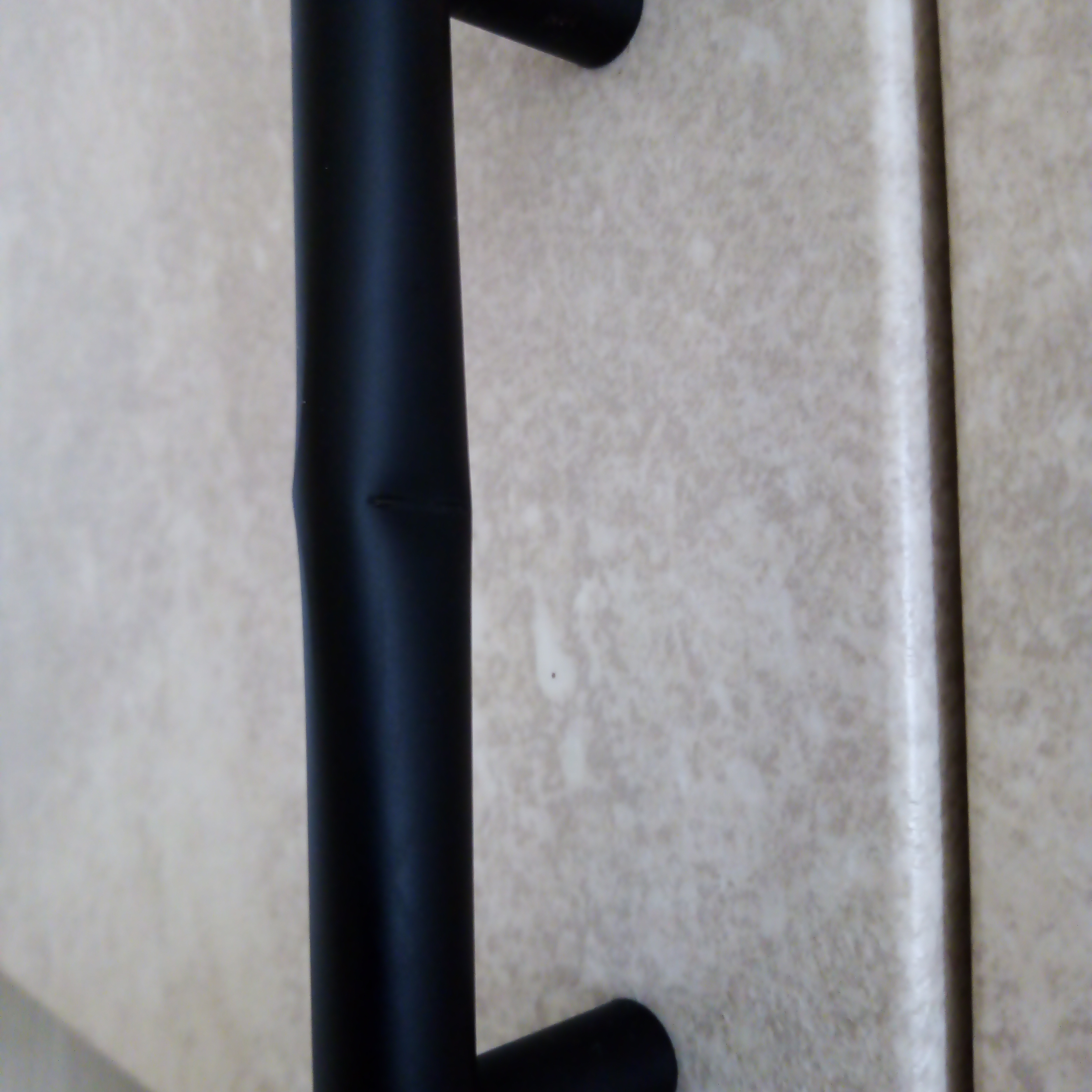 Фотография покупателя товара Ручка рейлинг, облегченная, d=12 мм, м/о 128 мм, цвет черный - Фото 15