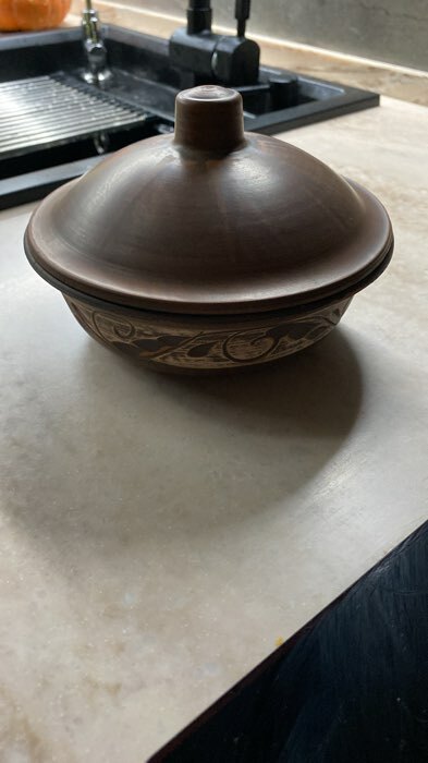 Фотография покупателя товара Блюдо для запекания «Ангоб», 550 мл, 11×16 см, красная глина - Фото 1