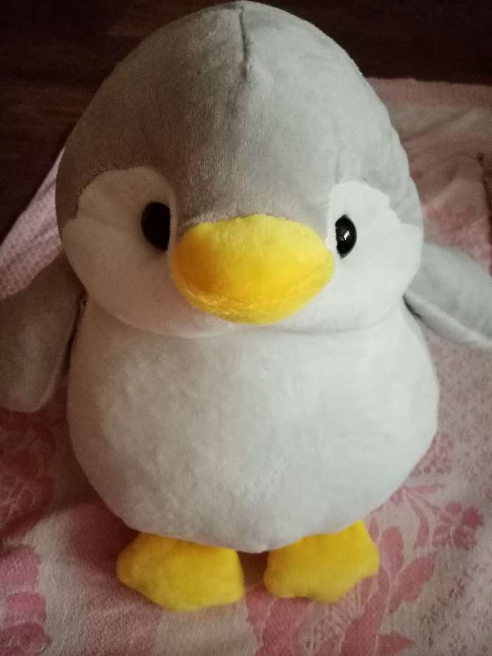 Фотография покупателя товара Мягкая игрушка «Пингвин Пигги», 32 см - Фото 1