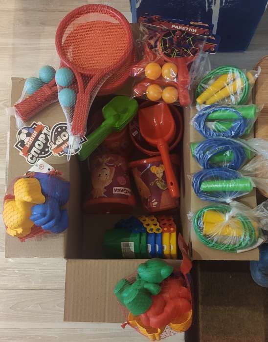 Фотография покупателя товара Скакалка детская, 1.8 м, регулируемая, синяя - Фото 1