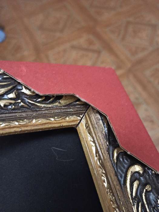 Фотография покупателя товара Рама для картин (зеркал) 20 х 20 х 4 см, дерево "Версаль", золотая - Фото 3