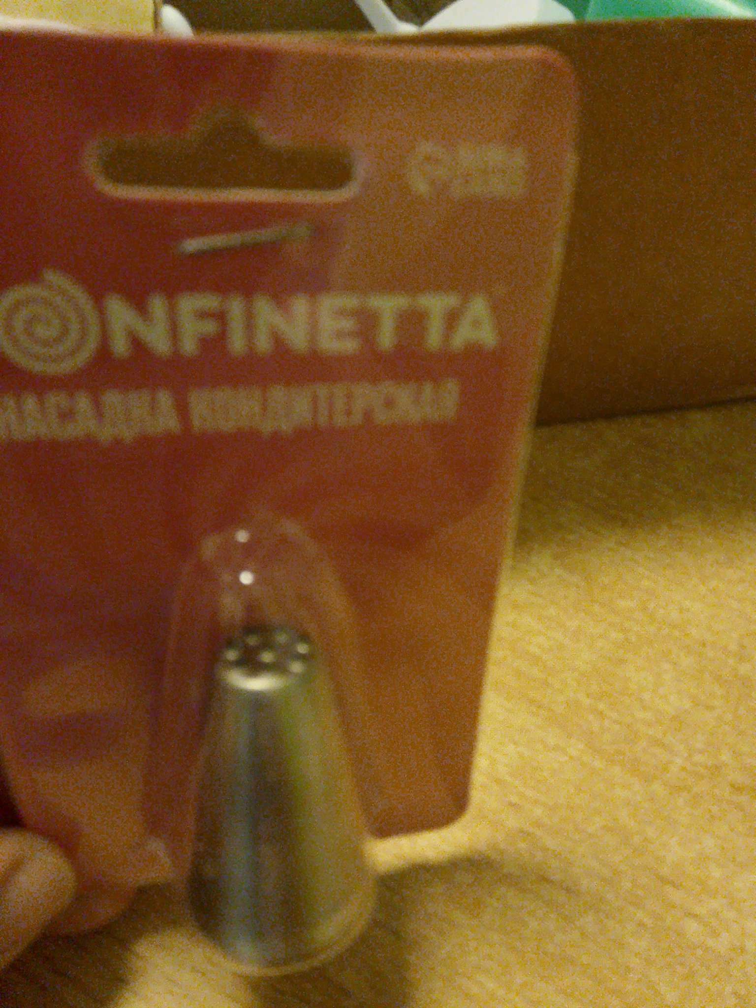 Фотография покупателя товара Насадка кондитерская KONFINETTA «Травка», d=2.4 см, выход d=1.2 см, нержавеющая сталь, форма МИКС - Фото 1