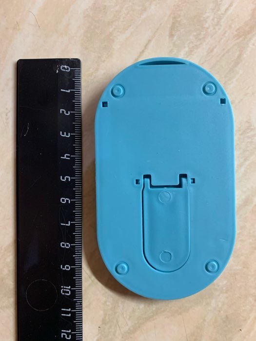 Фотография покупателя товара Подставка для телефона LuazON, складная, регулируемая высота, резиновая вставка, синяя