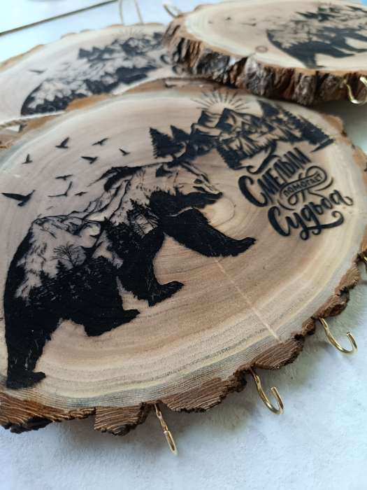 Фотография покупателя товара Винт-крючок для крепления картин, фоторамок, 2×3.7 см - Фото 1