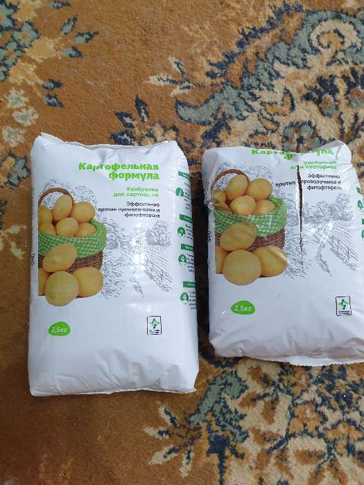 Фотография покупателя товара Картофельная формула удобрение для картофеля 2,5кг