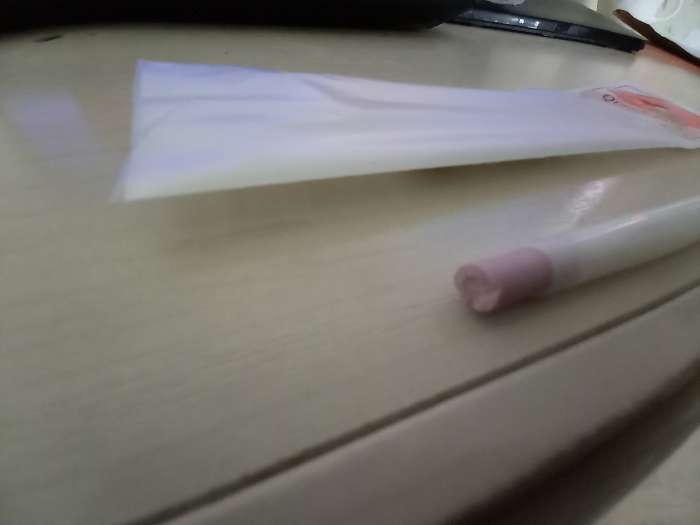 Фотография покупателя товара Пушер керамический, 13 см, цвет белый/розовый - Фото 1