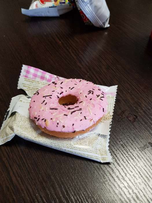 Фотография покупателя товара Кекс Donut Today, клубника, 40 г - Фото 5