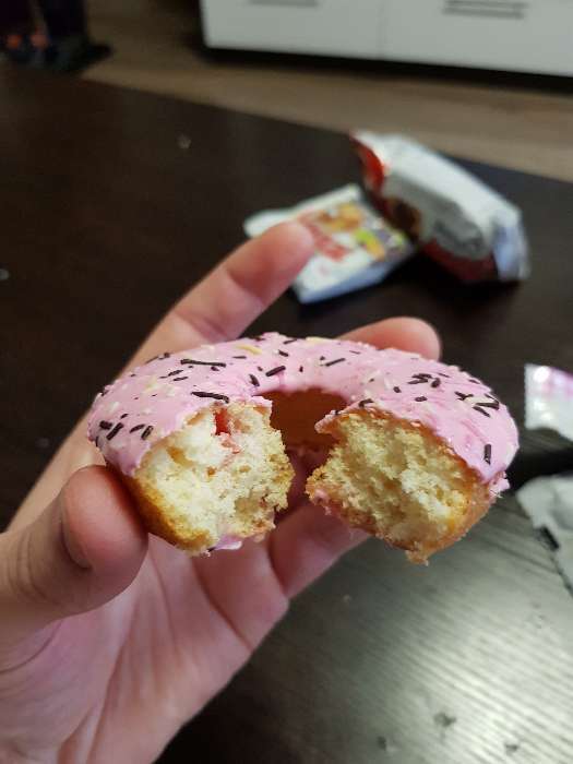 Фотография покупателя товара Кекс Donut Today, клубника, 40 г