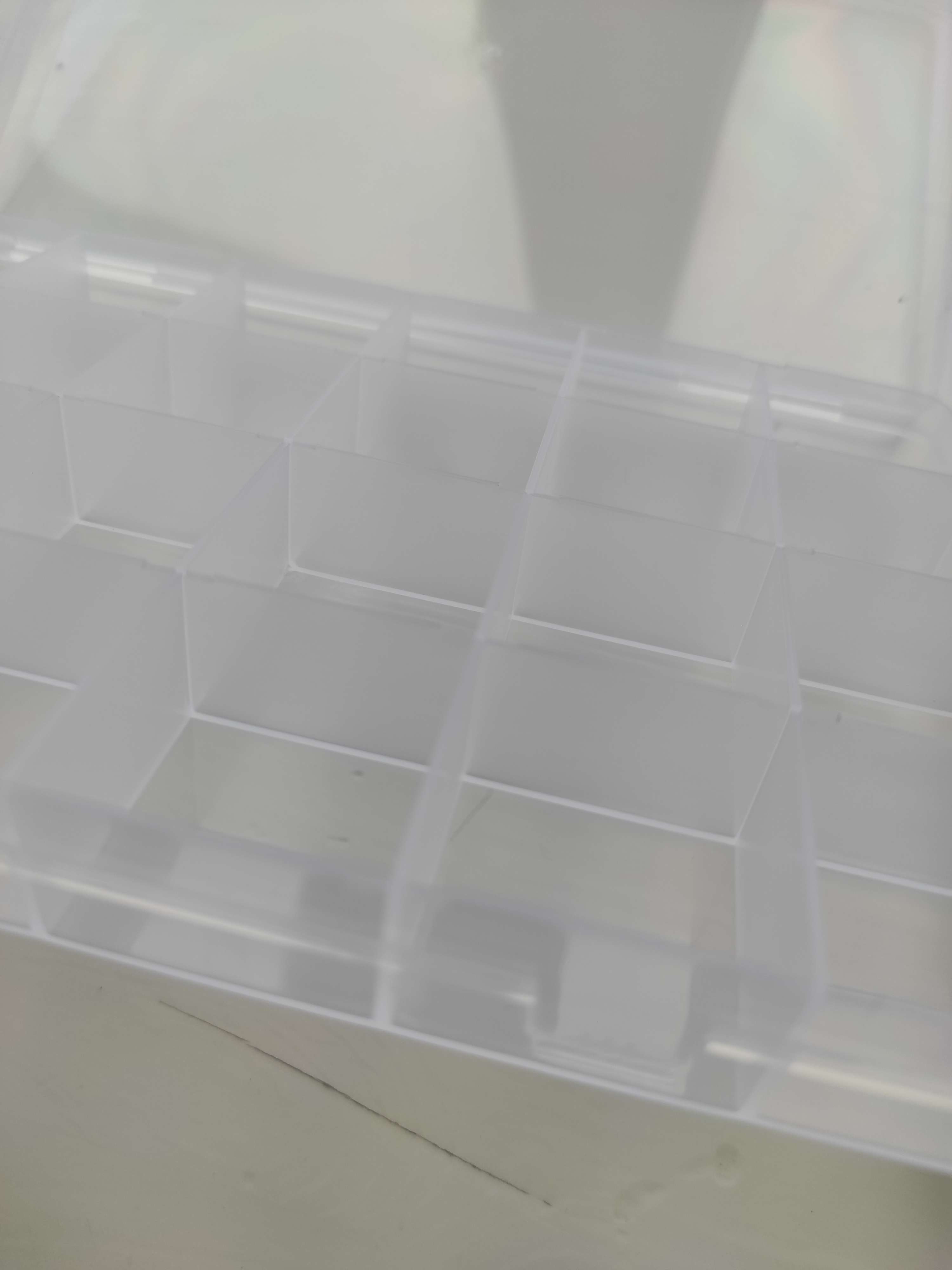 Фотография покупателя товара Бокс пластиковый для хранения RICCO, 24 ячейки, 19,5×13,5×2 см, цвет МИКС - Фото 6