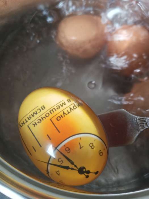 Фотография покупателя товара Индикатор для варки яиц Доляна