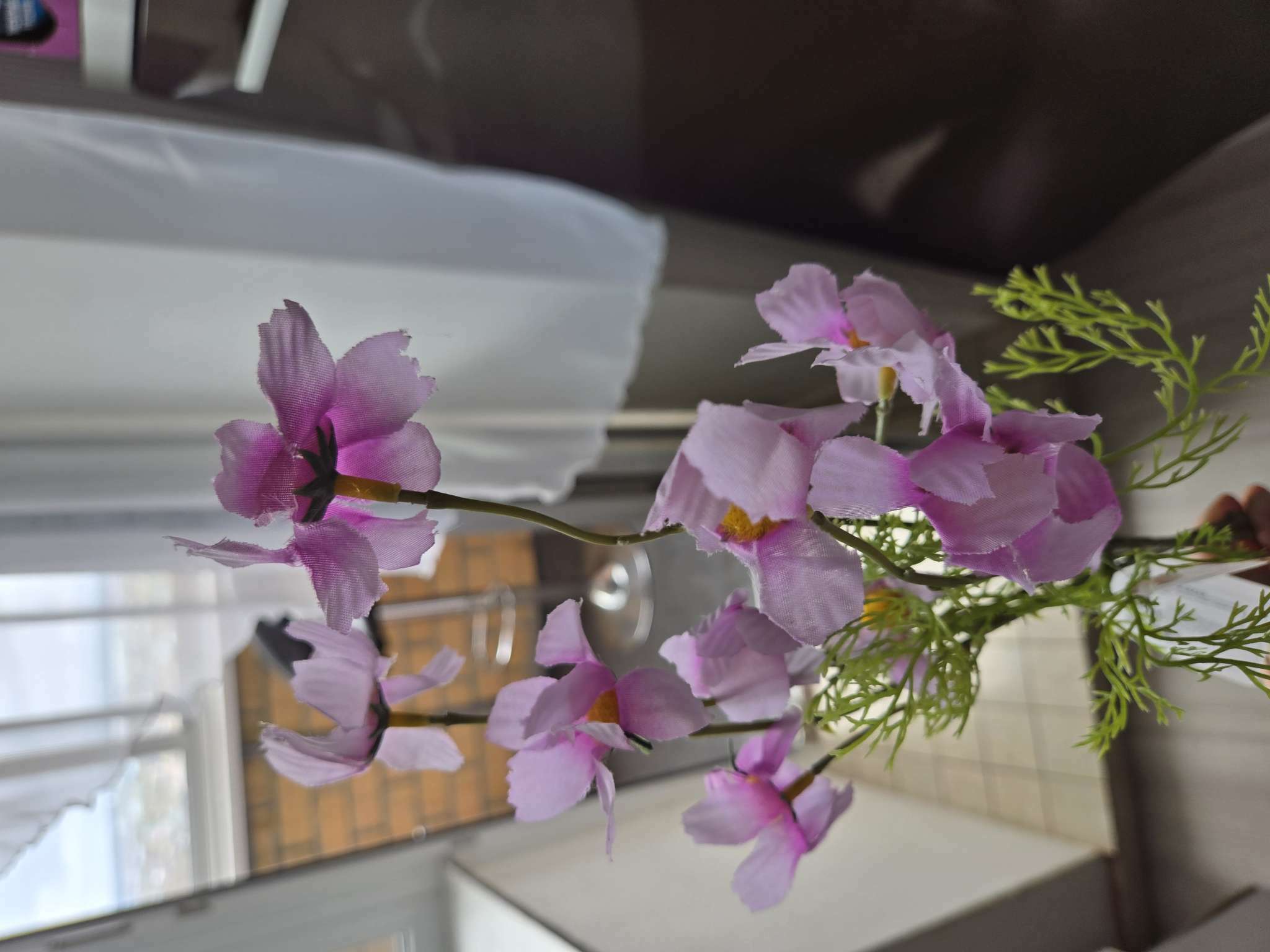 Фотография покупателя товара Цветы искусственные "Космея Эвери" 6,5х48 см, сиреневый