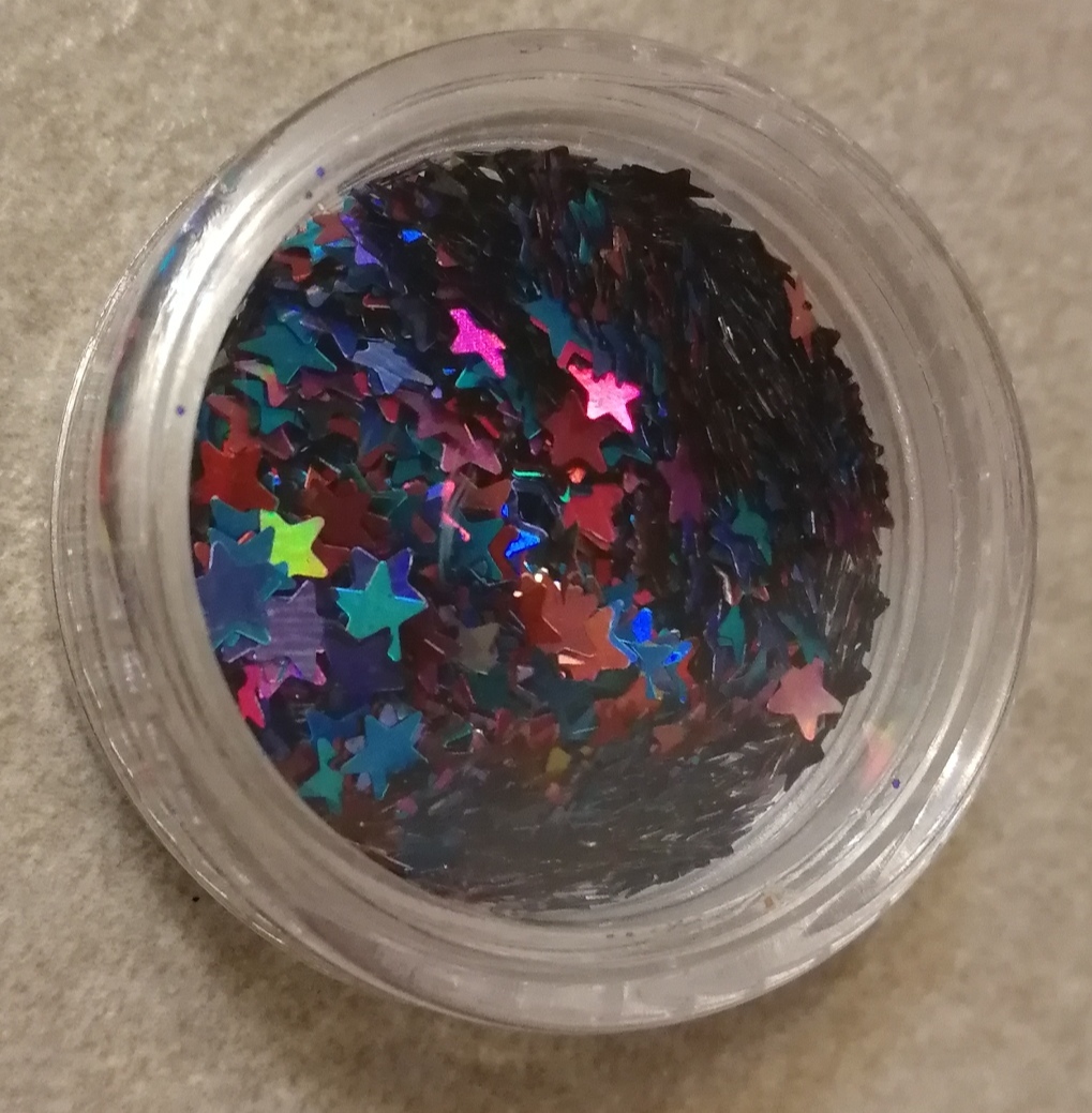 Фотография покупателя товара Пайетки для ногтей «Звезды», разноцветные - Фото 1