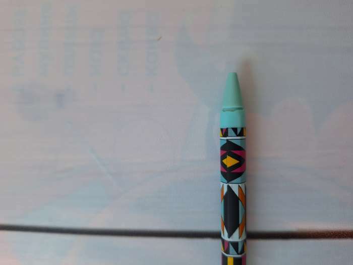 Фотография покупателя товара Карандаш механический ErichKrause "ColorTouch Ornament", грифель d=2,0 мм, с точилкой, корпус "Soft-touch" с дизайном, в тубусе