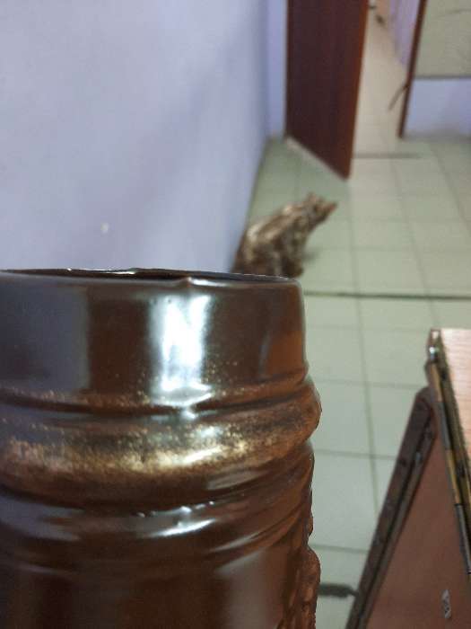Фотография покупателя товара Пивная кружка "Рак", глазурь, керамика, 1 л, 1 сорт - Фото 2
