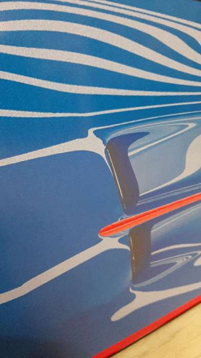 Фотография покупателя товара Кровать машина «Турбо синяя», подсветка дна и фар, пластиковые колёса, 2 шт - Фото 5
