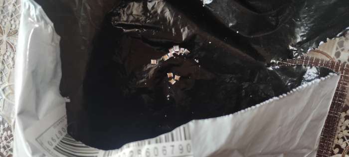 Фотография покупателя товара Резинка для волос "Аманда" (набор 4 шт) куб, 4,5 см, чёрный - Фото 1