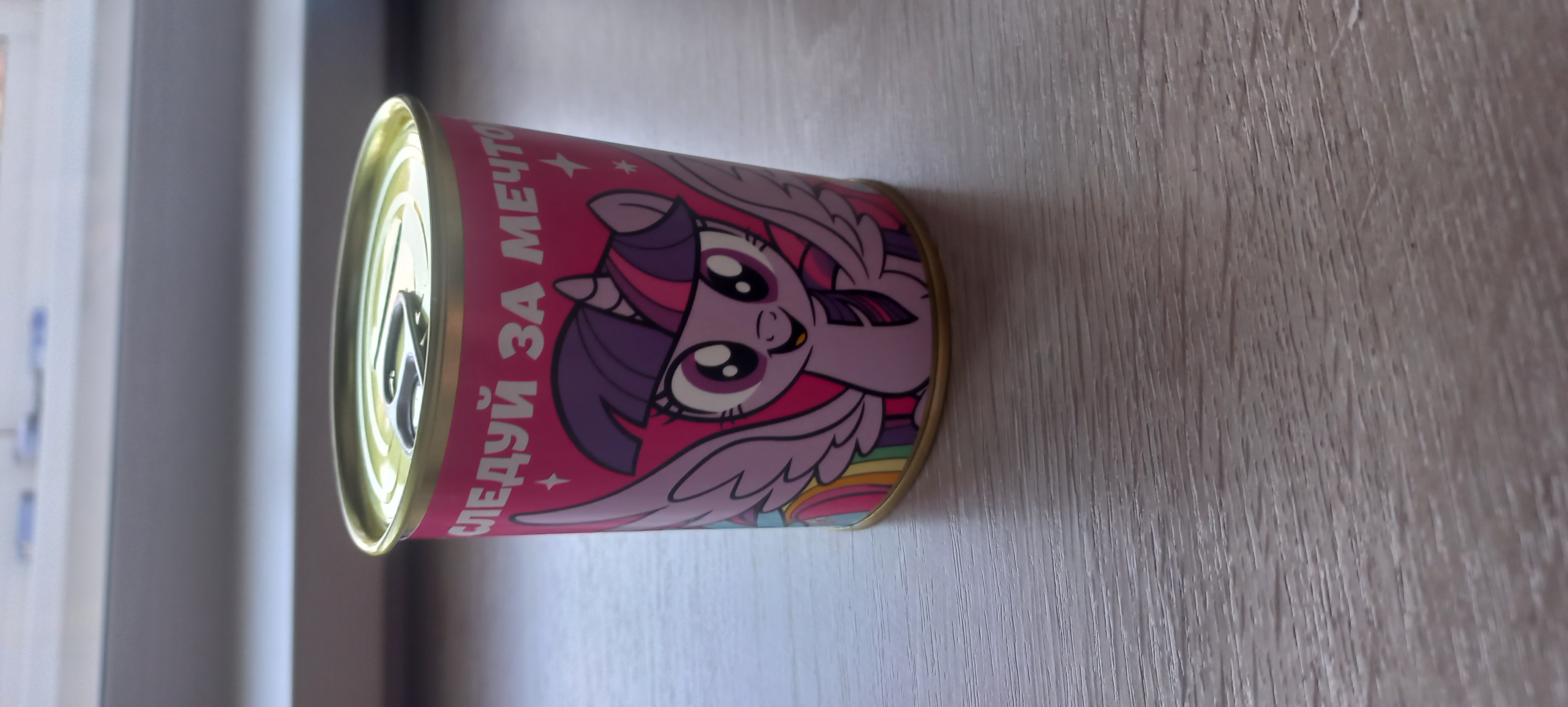 Фотография покупателя товара Копилка металлическая, 20.5 см × 12 см × 12 см, XXL «На приключения, развлечения и вкусняшки», Минни и Единорог - Фото 1