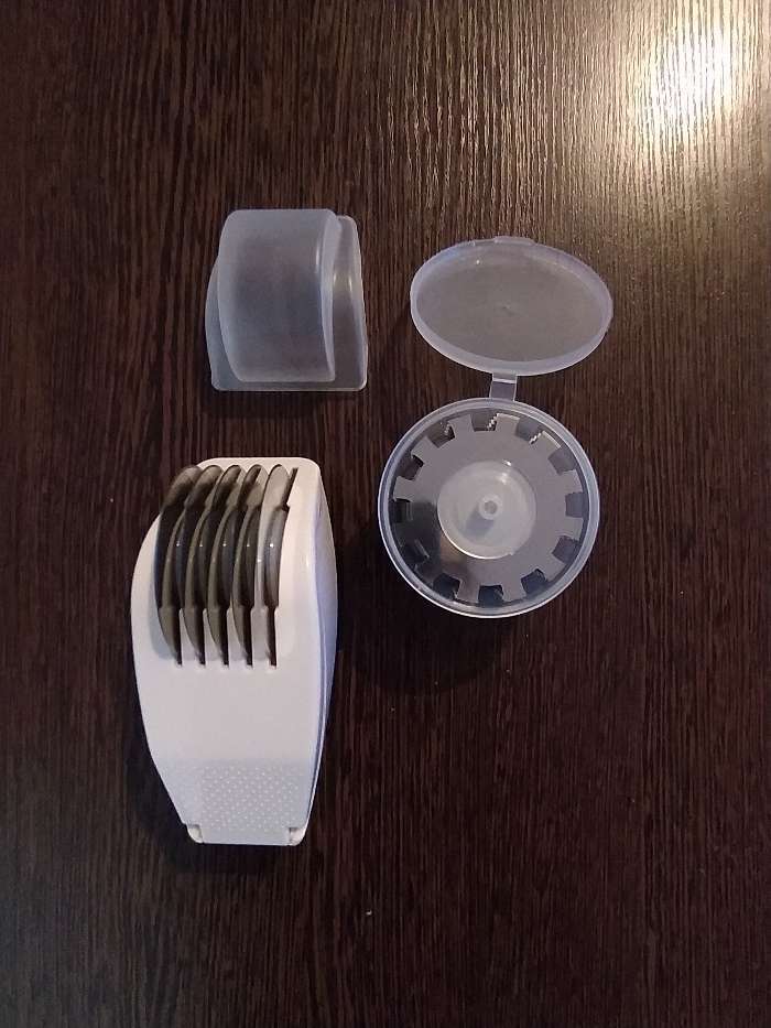 Фотография покупателя товара Тендерайзер-измельчитель-пресс 3 в 1, нержавеющая сталь, цвет белый - Фото 4