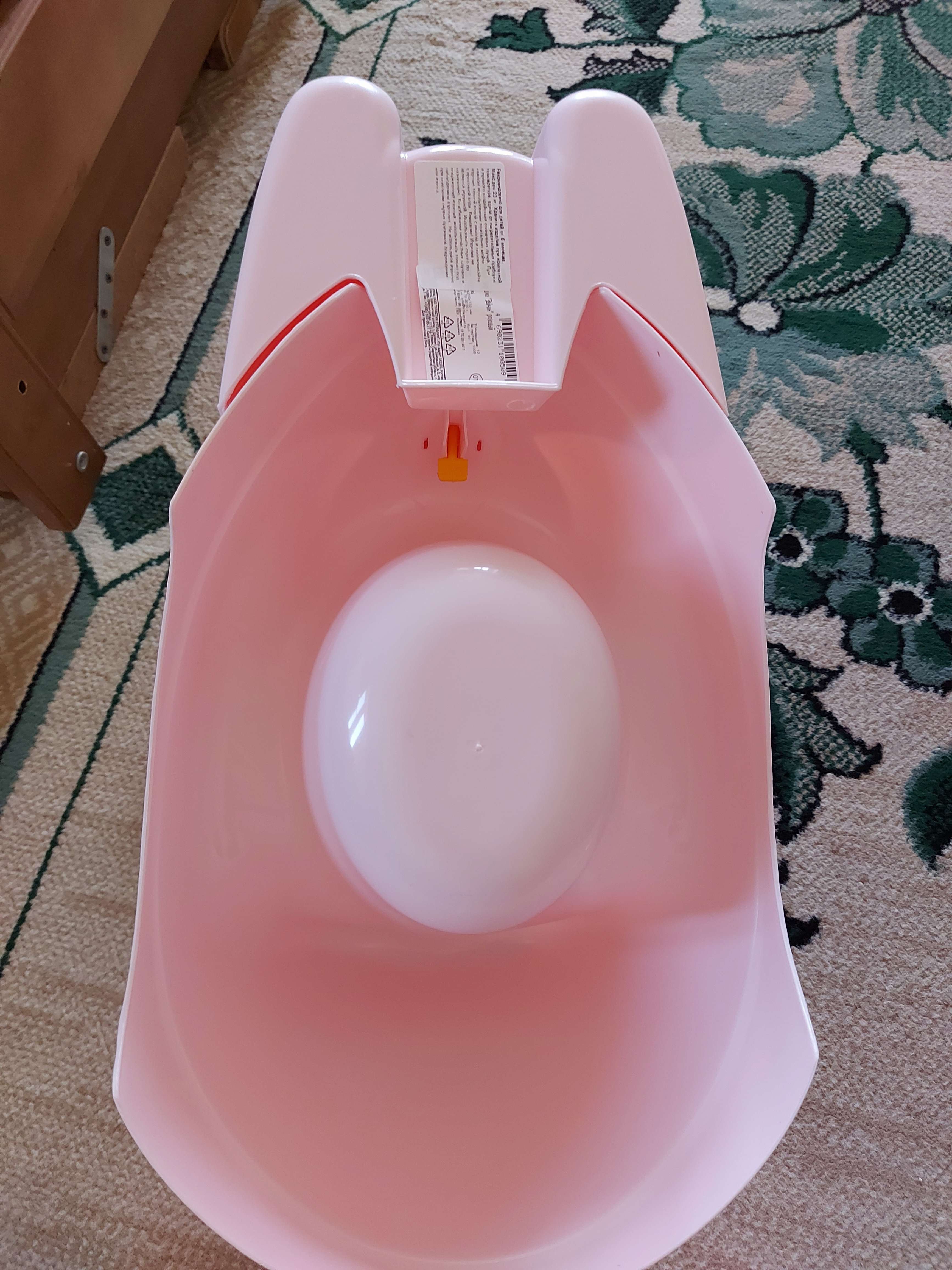 Фотография покупателя товара Горшок-игрушка «Зайчик», цвет розовый - Фото 7