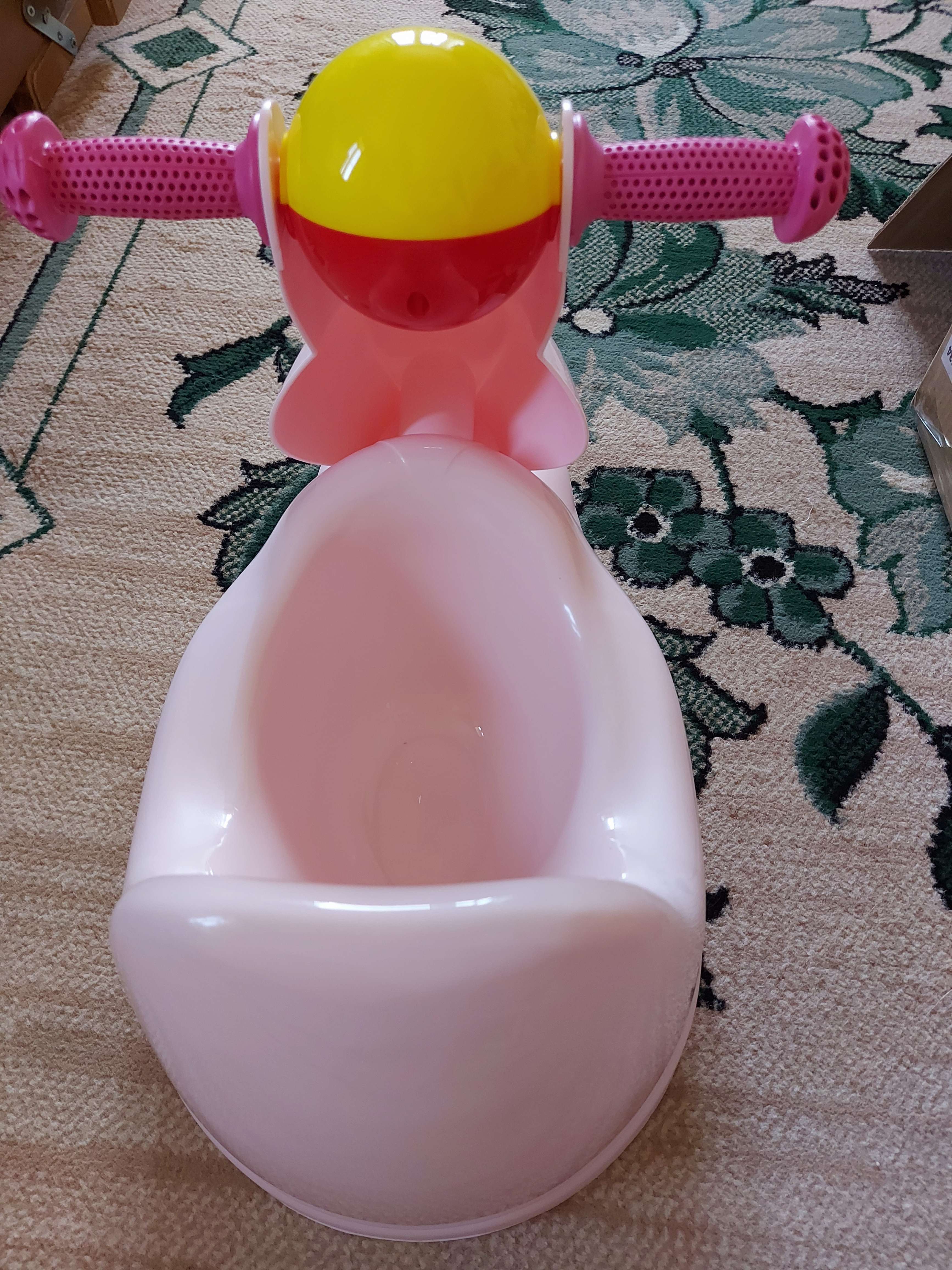Фотография покупателя товара Горшок-игрушка «Зайчик», цвет розовый - Фото 9