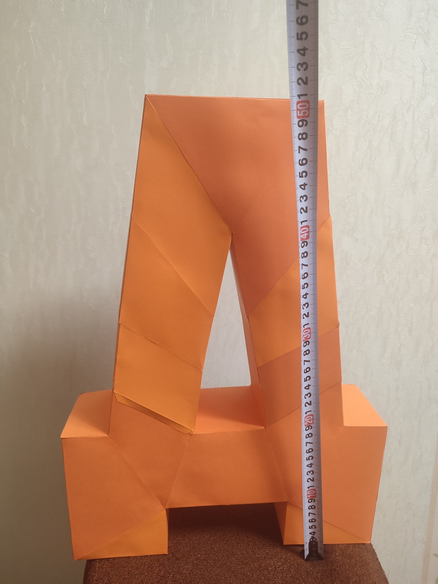Фотография покупателя товара Картон цветной двусторонний А4, тонированный в массе, 10 листов, 180 г/м2, оранжевый