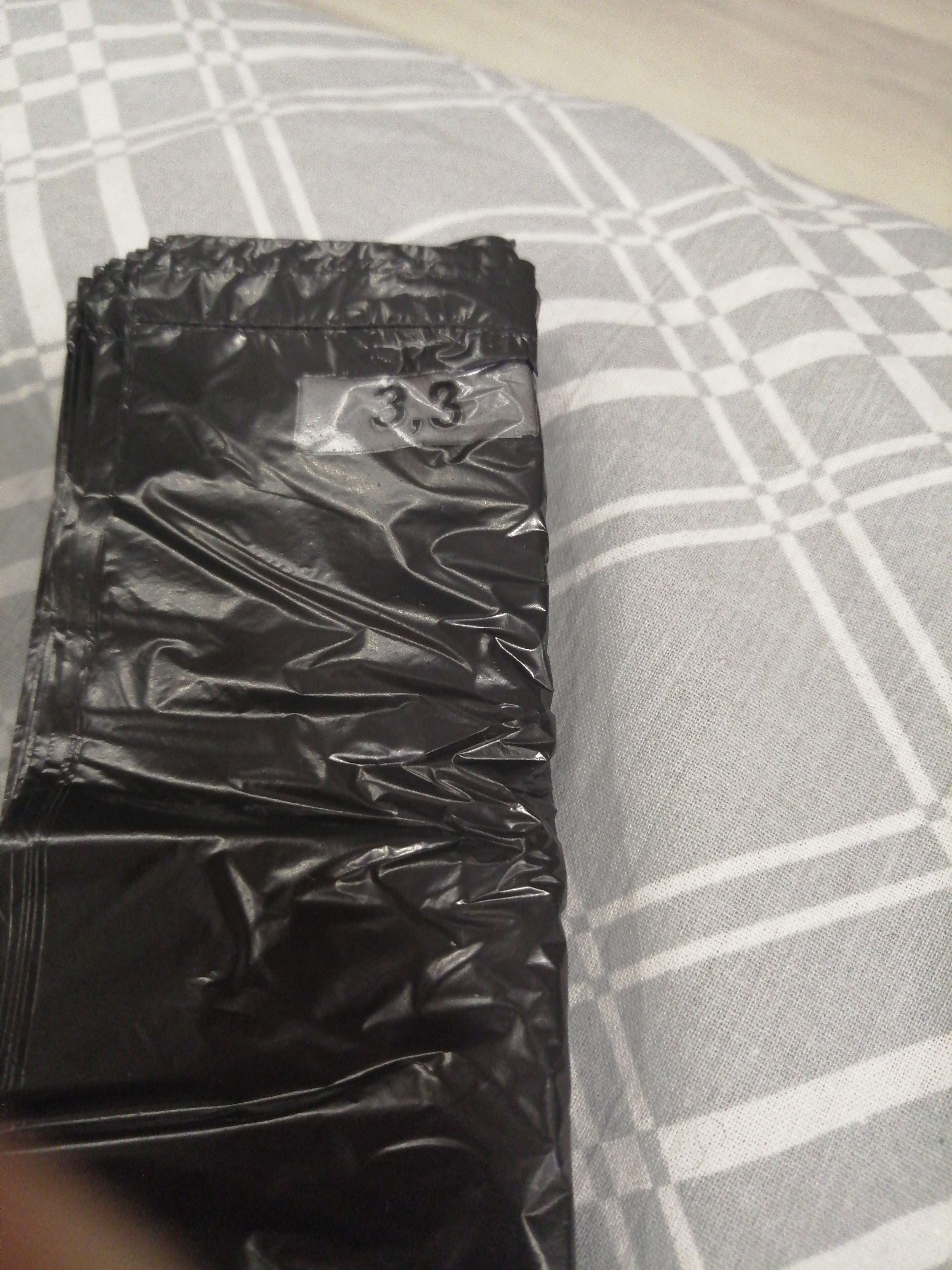 Фотография покупателя товара Пакет «Спасибо за покупку», полиэтиленовый, майка, чёрная, 28 х 48 см, 14 мкм